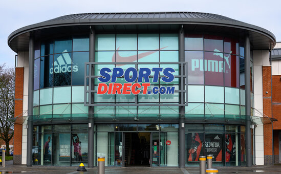 Склад магазина SportsDirect.com