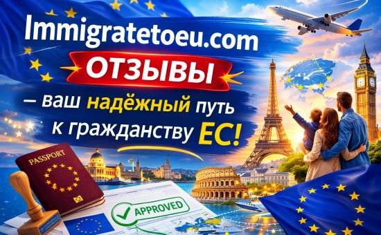 Immigratetoeu.com отзывы - ваш надёжный путь к гражданству ЕС!