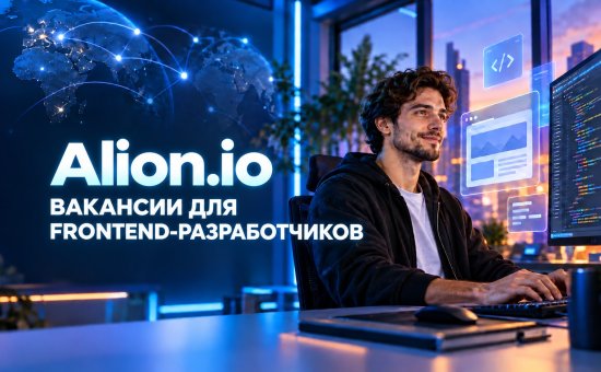 Alion.io - тысячи вакансий для frontend-разработчиков со всего мира