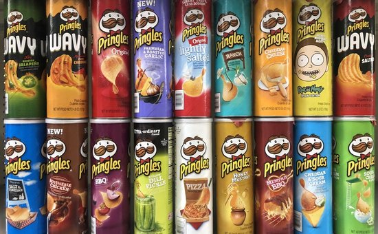 Производство и Упаковка чипсов «Pringles»