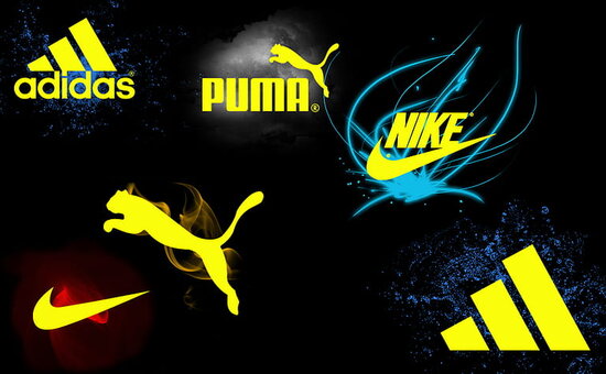 Logo adidas nike puma online