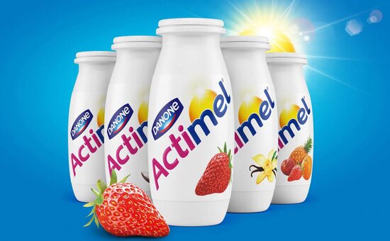 Упаковка готовой продукции Actimel