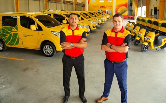 Водители почты DHL